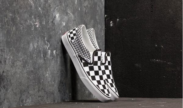 Vans Classic Slip-On (Mix Checker) Black/ True White