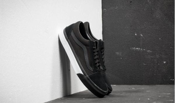 Vans Old Skool (Mono Bumper) Black/ True White