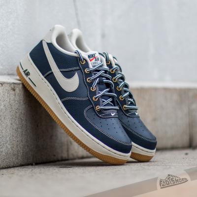 Nike Air Force 1 Premium GS Obsidian/ Light Bone-Gum Light Brown