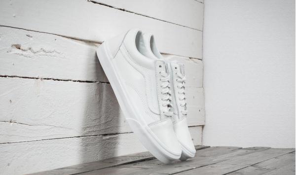 Vans Old Skool (Leather) Blanc De Blanc