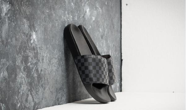 Vans Slide-On (Checkerboard) Black/ Asphalt
