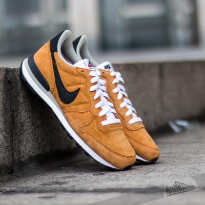 Nike Internationalist Leather Bronze/Black Beige/Chalk White