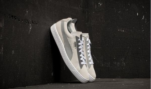 Puma x Michael Lau Suede Classic Puma White/ Steel Gray