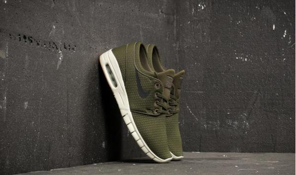 Nike Stefan Janoski Max Sequoia/ Black/ Gum Med Brown