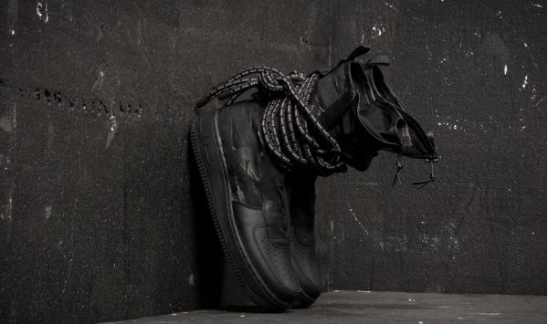 Nike SF Air Force 1 Hi Black/ Black/ Dark Grey