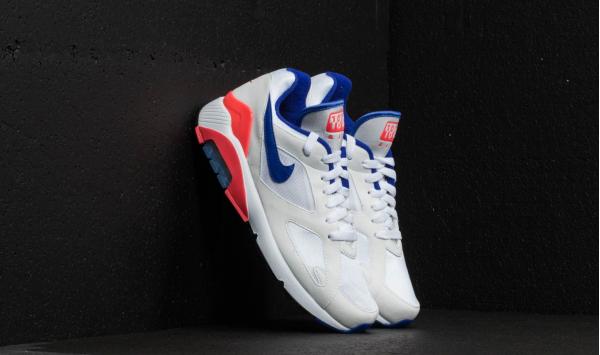 Nike W Air Max 180 White/ Ultramarine/ Solar Red