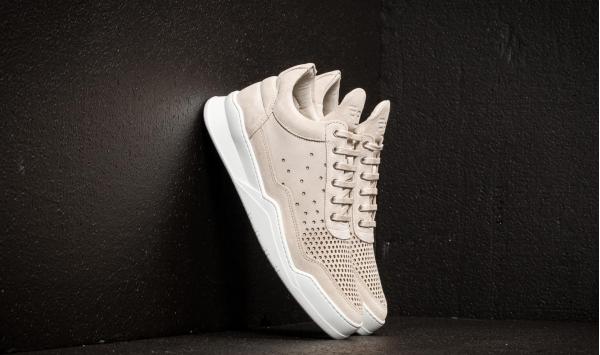 Filling Pieces Low Top Ghost Gradient Perforated Off White