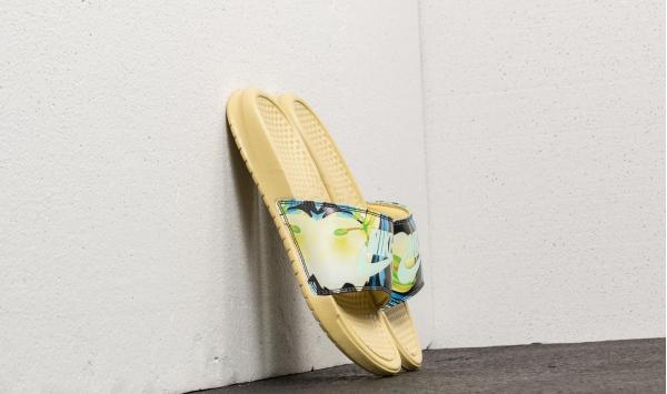 Nike Wmns Benassi JDI Print Buff Gold/ Igloo-Buff Gold