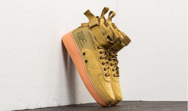 Nike SF Air Force 1 Mid Desert Moss/ Desert Moss