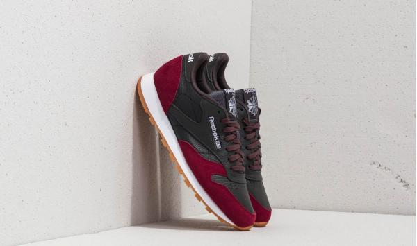 Reebok Classic Leather GI Coal/ Urban Maroon-White-Gum