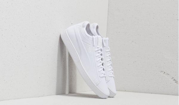 Puma Basket Classic Sock Low Puma White-Puma White-Puma White