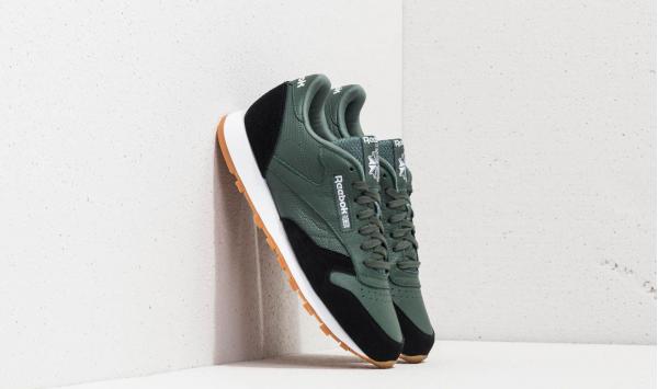 Reebok Classic Leather GI Chalk Green/ Black/ White-Gum