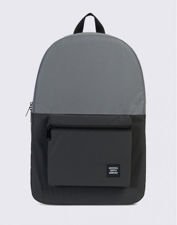 Herschel Supply Packable Daypack Silver Reflective / Black Reflective