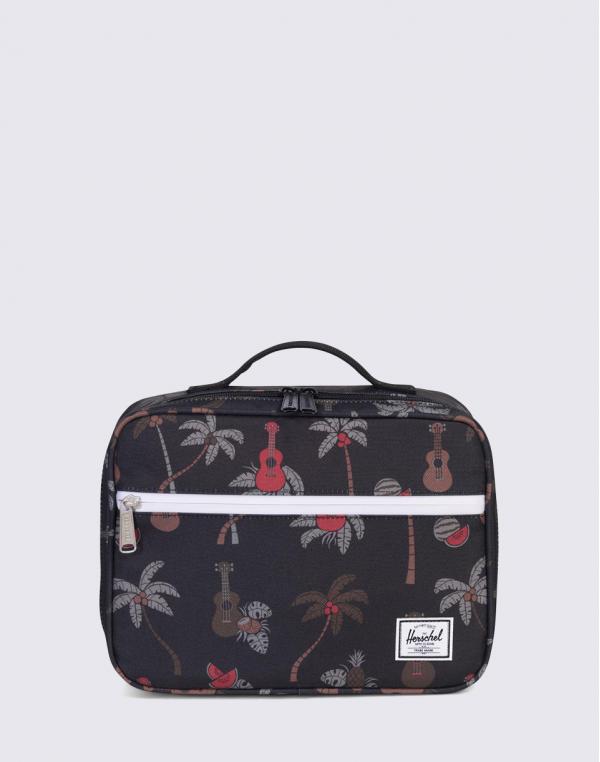 Herschel Supply Pop Quiz Lunchbox Black Ukulele
