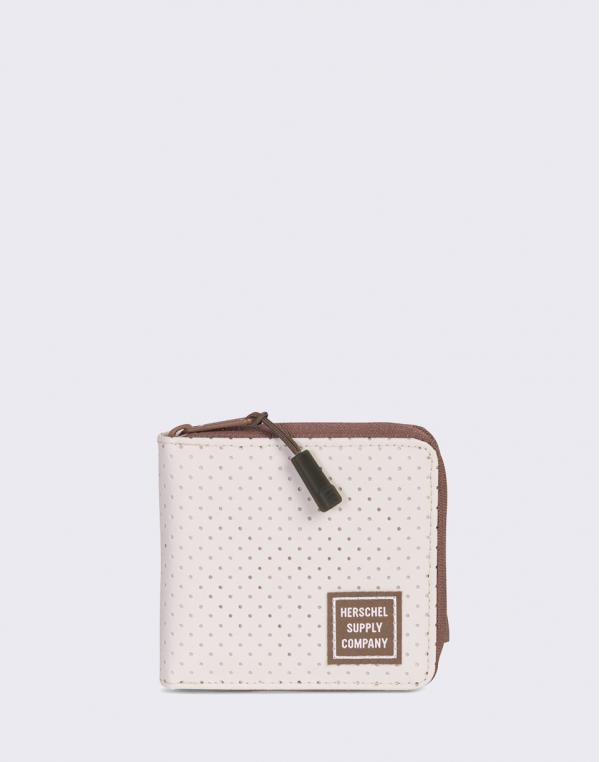 Herschel Supply Walt RFID Silver Birch/Khaki Crosshatch