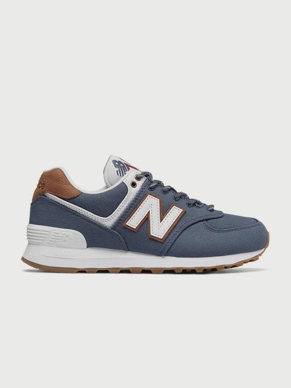 Boty New Balance WL574SYD Modrá