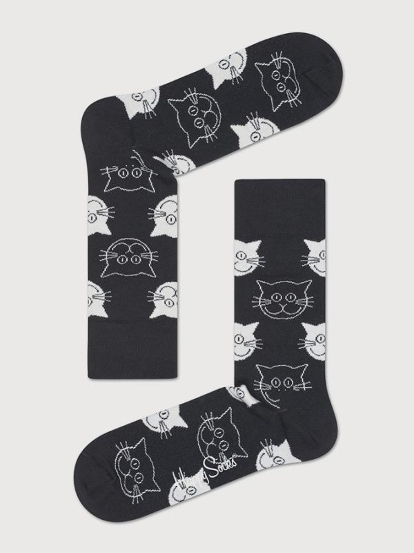 Ponožky Happy Socks MJA01-9000 Černá