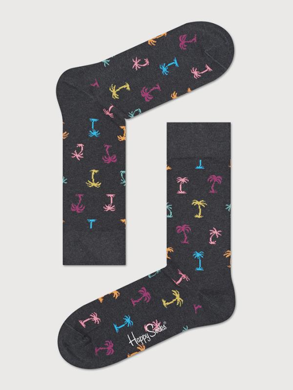 Ponožky Happy Socks PAB01-9001 Černá