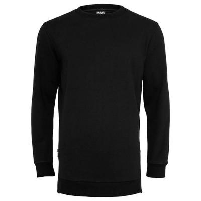 Urban Classics Side Zip Crew Black