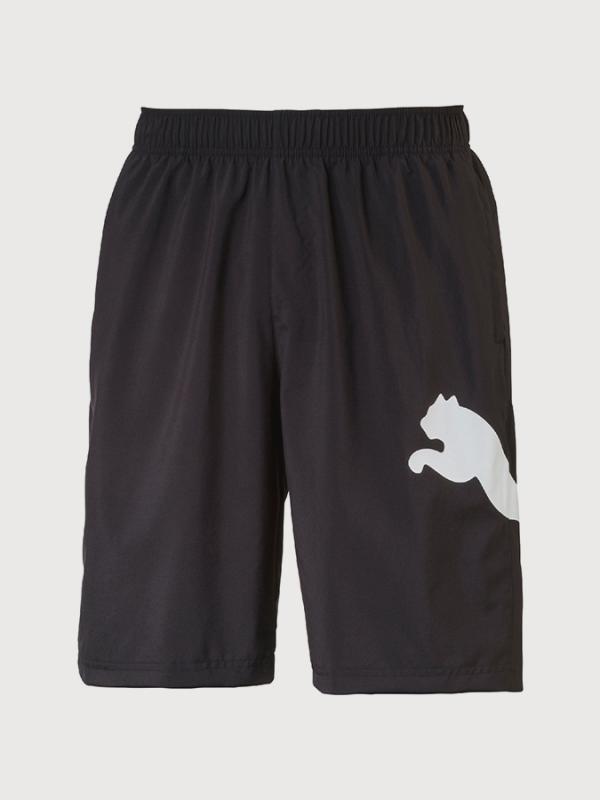Kraťasy Puma ESS Big Cat Woven Shorts 10\" Černá