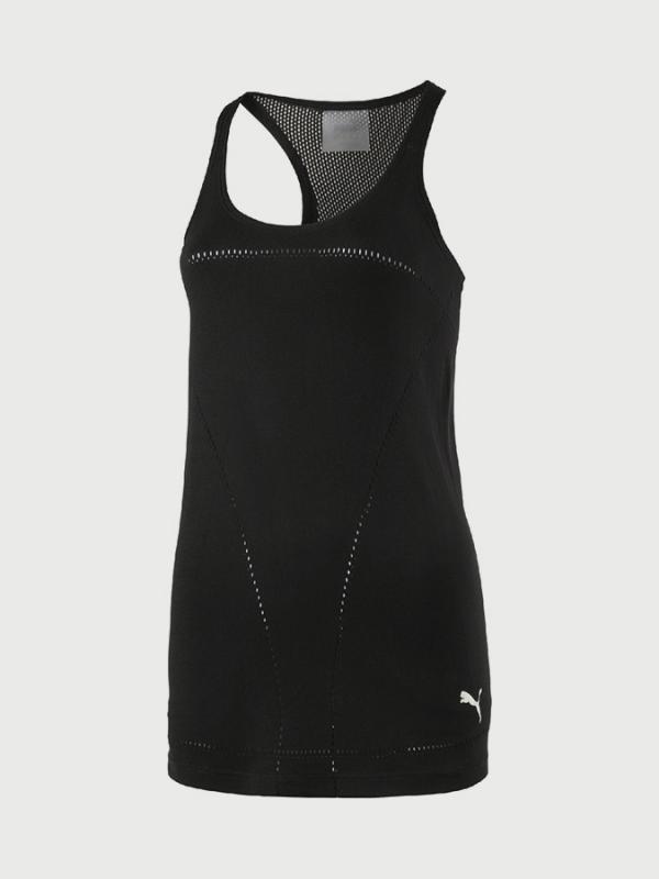 Tílko Puma evoKNIT Seamless Tank Černá