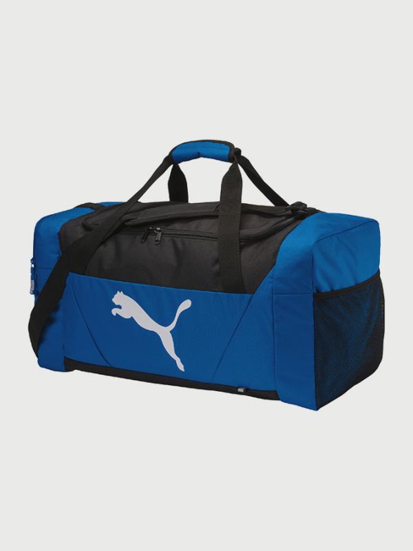 Taška Puma Fundamentals Sports Bag M Modrá