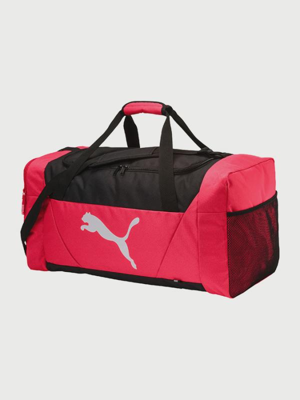 Taška Puma Fundamentals Sports Bag M Růžová