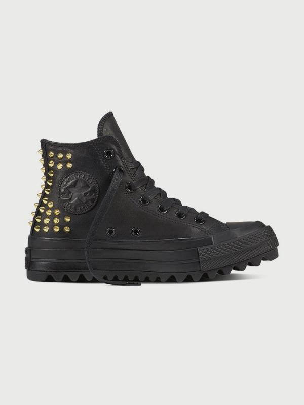 Boty Converse Chuck Taylor AS Lift Ripple HI Černá