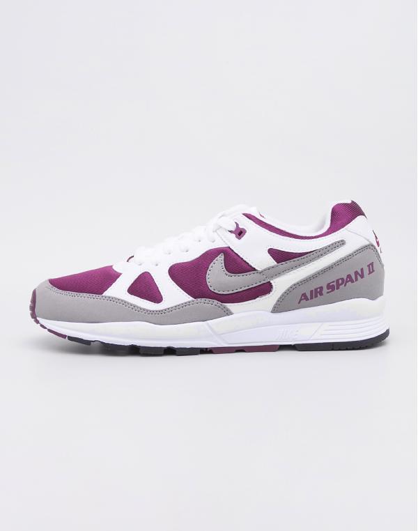 Nike Air Span II White/Dust-Bordeaux-Black 45