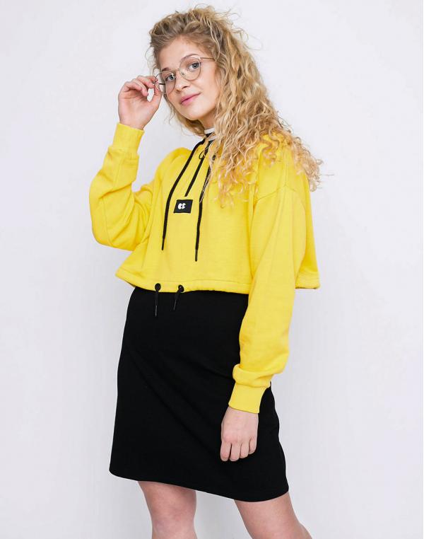 Lazy Oaf Cropped Yellow S/M