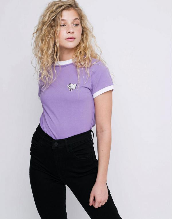 Lazy Oaf Elephant Head Purple L