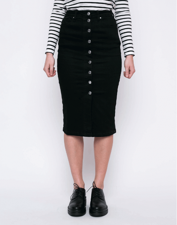 Edited Mary black denim 36