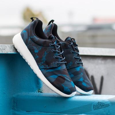 Nike Roshe One Print Brigade Blue/ Black-Squadrin Blue-Obsidian