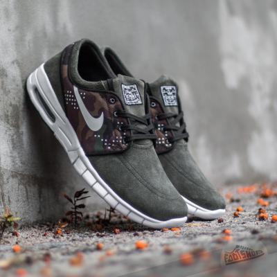 Nike Stefan Janoski Max L Sequoia/ White-Black