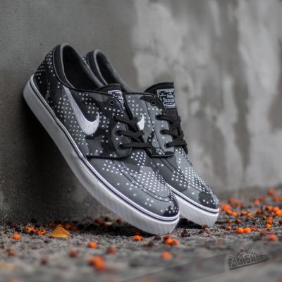 Nike Zoom Stefan Janoski CNVS PRM Wolf Grey/ White- Cool Grey- Black