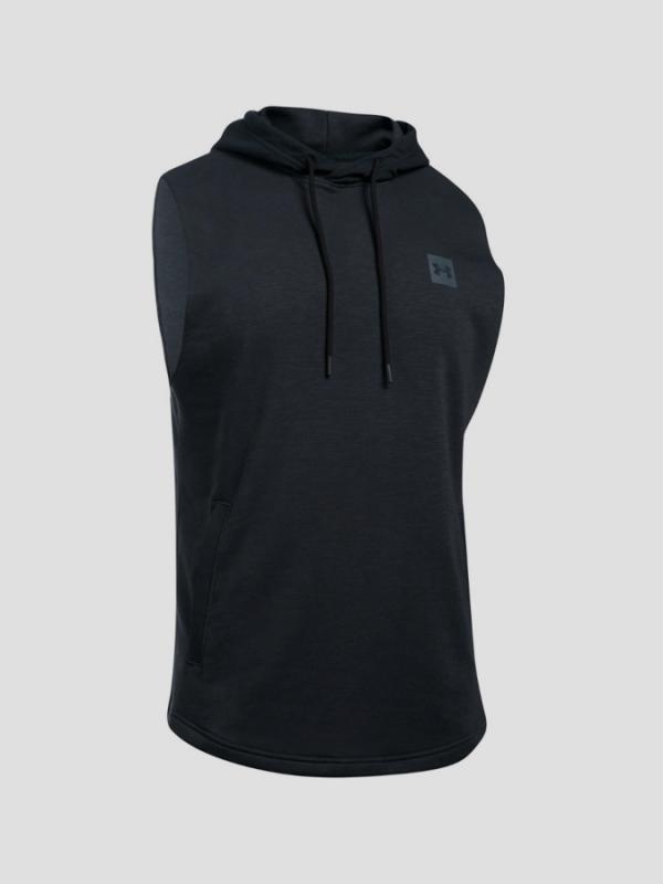 Tričko Under Armour Sportstyle Sleeveless Hoodie Černá