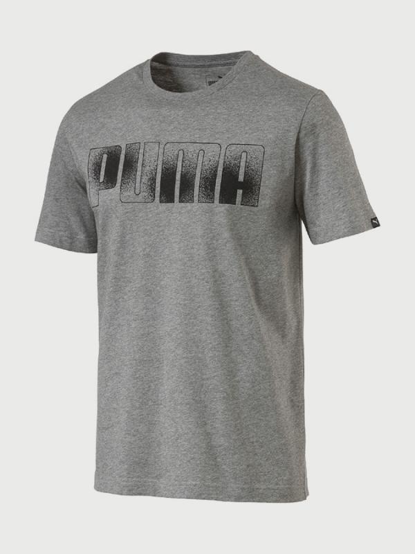 Tričko Puma Brand Tee Šedá