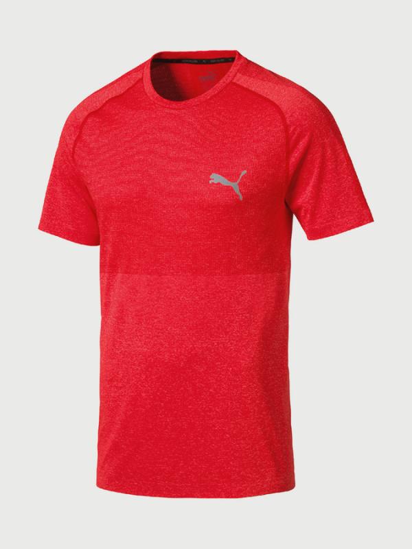 Tričko Puma evoKNIT Basic Tee Červená