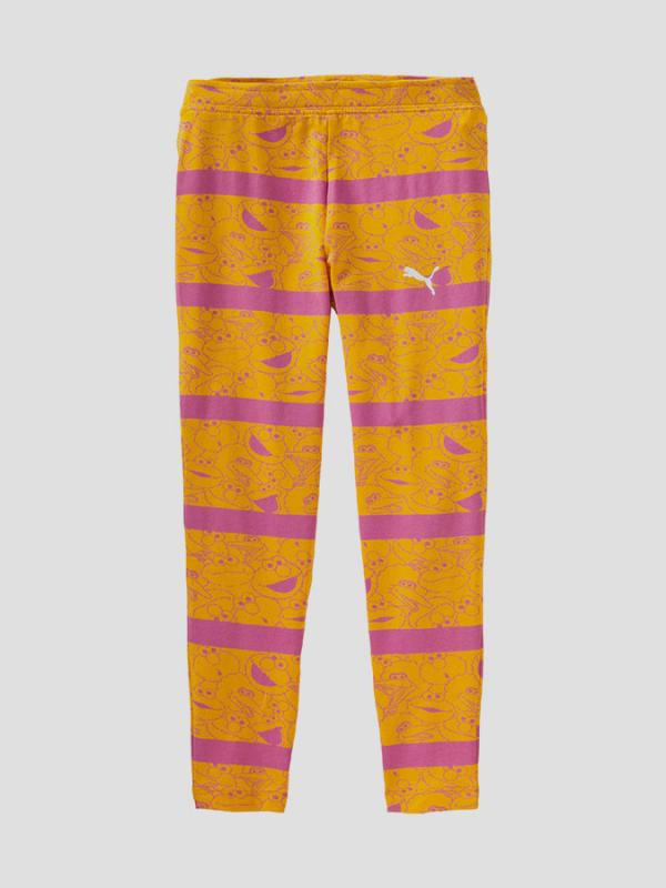 Legíny Puma FUN Licensing Leggins g zinnia Žlutá