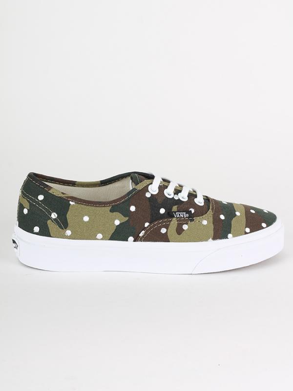 Boty Vans U AUTHENTIC (CAMO POLKA DOT) Barevná