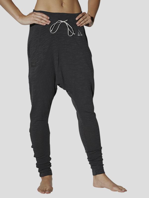 Tepláky Reebok NOBLE FIGHT STRIKER PANT Černá