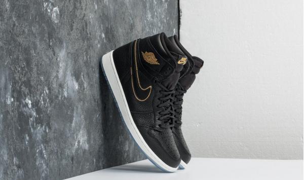 Air Jordan 1 Retro High OG "LA" Black/ Metallic Gold