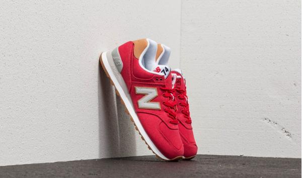 New Balance 574 Team Red