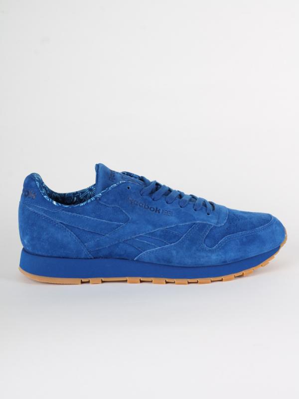 Boty Reebok Classic CL LEATHER TDC Modrá