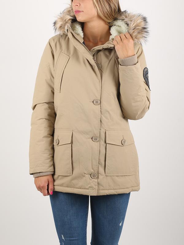 Bunda Superdry EVEREST PARKA Béžová