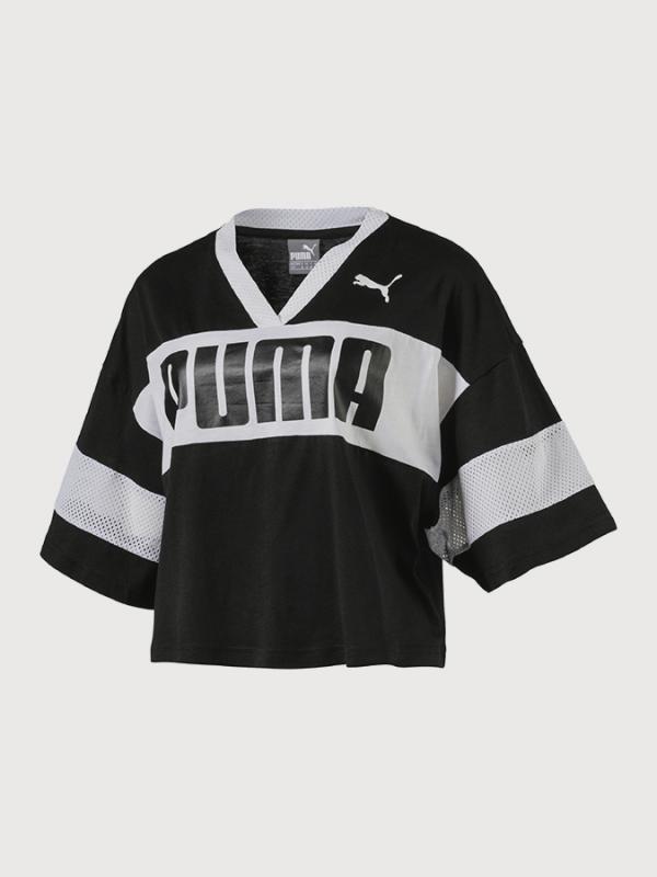 Tričko Puma URBAN SPORTS Cropped Tee Černá