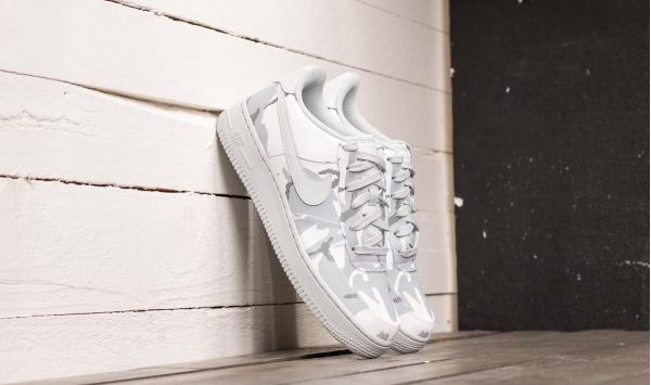 Nike Air Force 1 LV8 (GS) White/ Pure Platinum-Wolf Grey