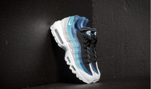 Nike Air Max 95 Essential “Reverse Stash” Pure Platinum/ Black-Navy