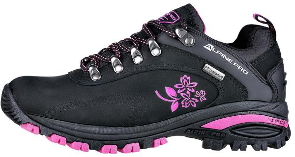 ALPINE PRO SPIDER 3 RŮŽOVÁ / FIALOVÁ Outdoorová obuv UNI 36
