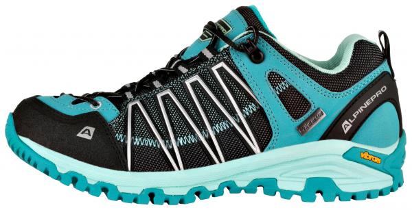 ALPINE PRO TRIGLAV 3 PTX LOW ZELENÁ / TYRKYSOVĚ ZELENÁ Outdoorová obuv UNI 37